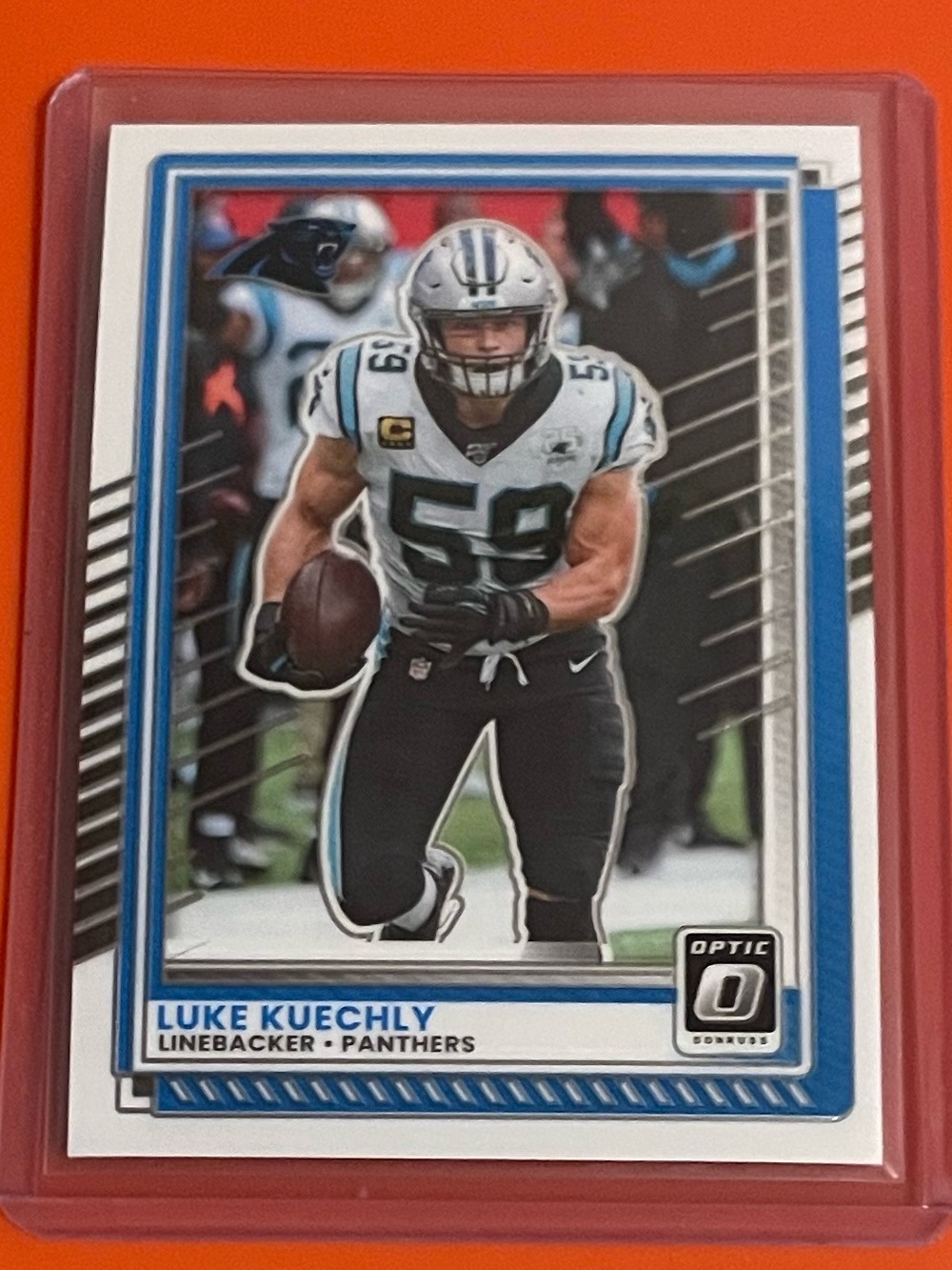 Luke Kuechly #84 2025 Panini Donruss Optic Football Trading Card